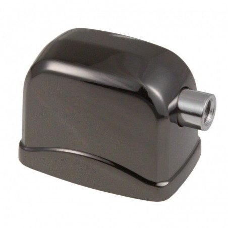 L17BD-BK - Blocchetto Grancassa Nero - 25mm (x1)