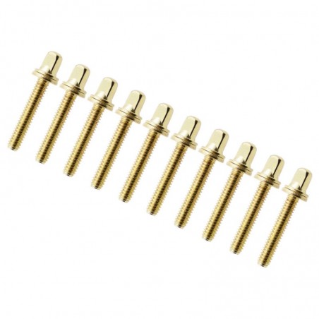 TRC-30W-BR -Vite Tirante d'Oro 30mm con Rondella - Filettatura 7/32" (x10)