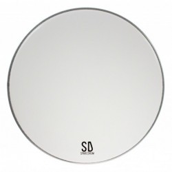 AS18SW-B - 18" Alverstone Smooth White BD Head - 1-ply - 10 mil
