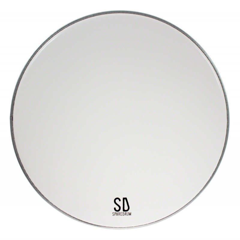 AS18SW-B - 18" Alverstone Smooth White BD Head - 1-ply - 10 mil