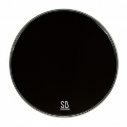 PK18DB-B - 18" Powerkick Dark Black BD Head - 1-ply + muffler - 10 mil