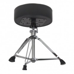 SpareDrum DTHR1 - Pro Round Drum Throne Double-Braced Legs