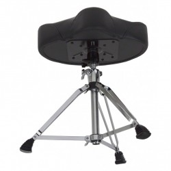 SpareDrum DTHS1 - Pro Drum Throne Saddle Shaped Double-Braced Legs