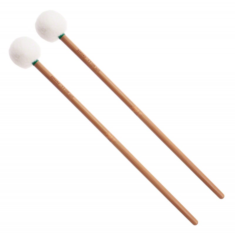 TT108 - Mallets Soft - Bamboo - Pro Series Timpani