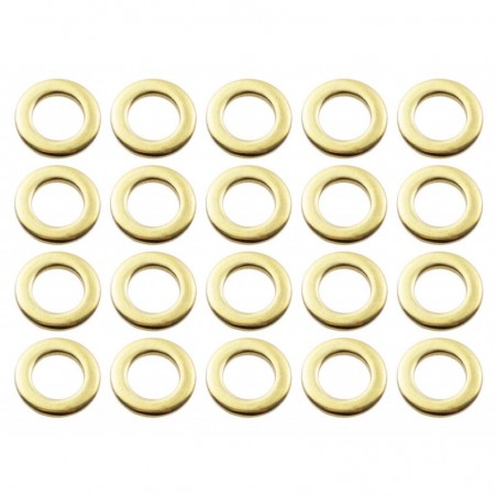 SW-BR - Rondella Metallo per Vite Tirante - d'Oro (x20)