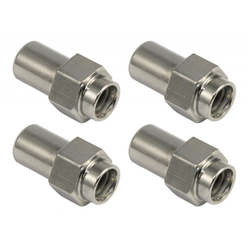 SN-HE-18B - nottolino 18mm esagonale - ottone (x4)