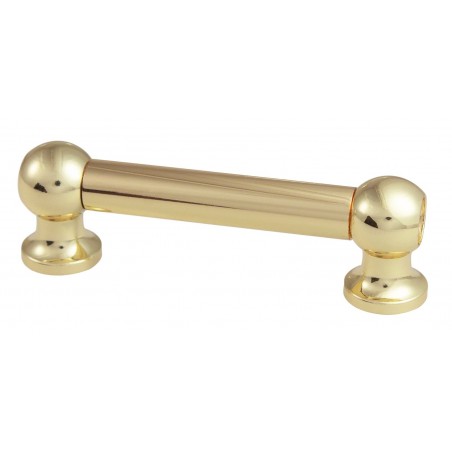 TL12D51-BR - Blocchetto Tubo d'Oro - 51mm - Doppio (x1)
