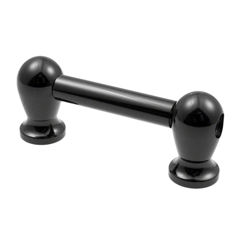 TL1S51B-BK - Blocchetto Tubo Grancassa Nero - 51mm - Solo (x1)