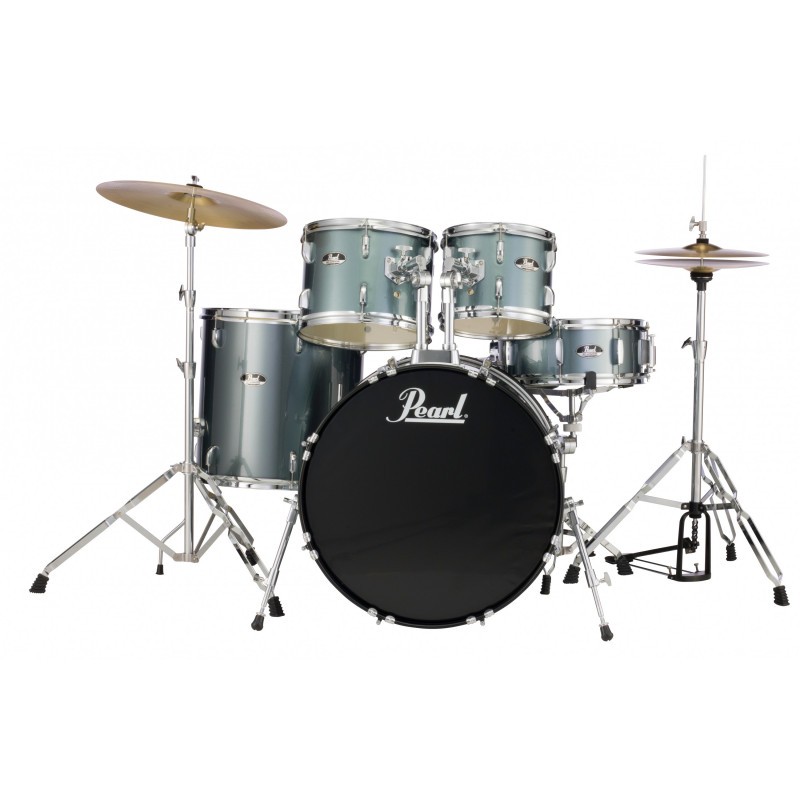Pearl RoadShow Kit completo di hardware, piatti e sgabello - RS525SC
