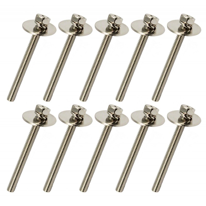 WSC4-42 - M4 42mm - Viti Blocchetto per Fusti di legna (x10)