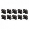 WSC4-9BK - M4 9mm - Viti Blocchetto per Fusti di legna - Nero (x10)