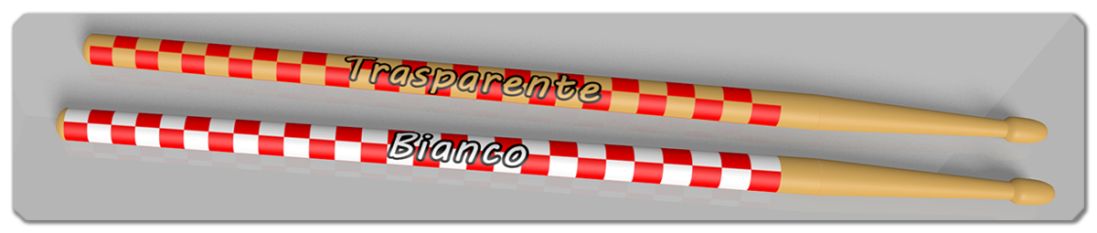 Bacchette personalizzate